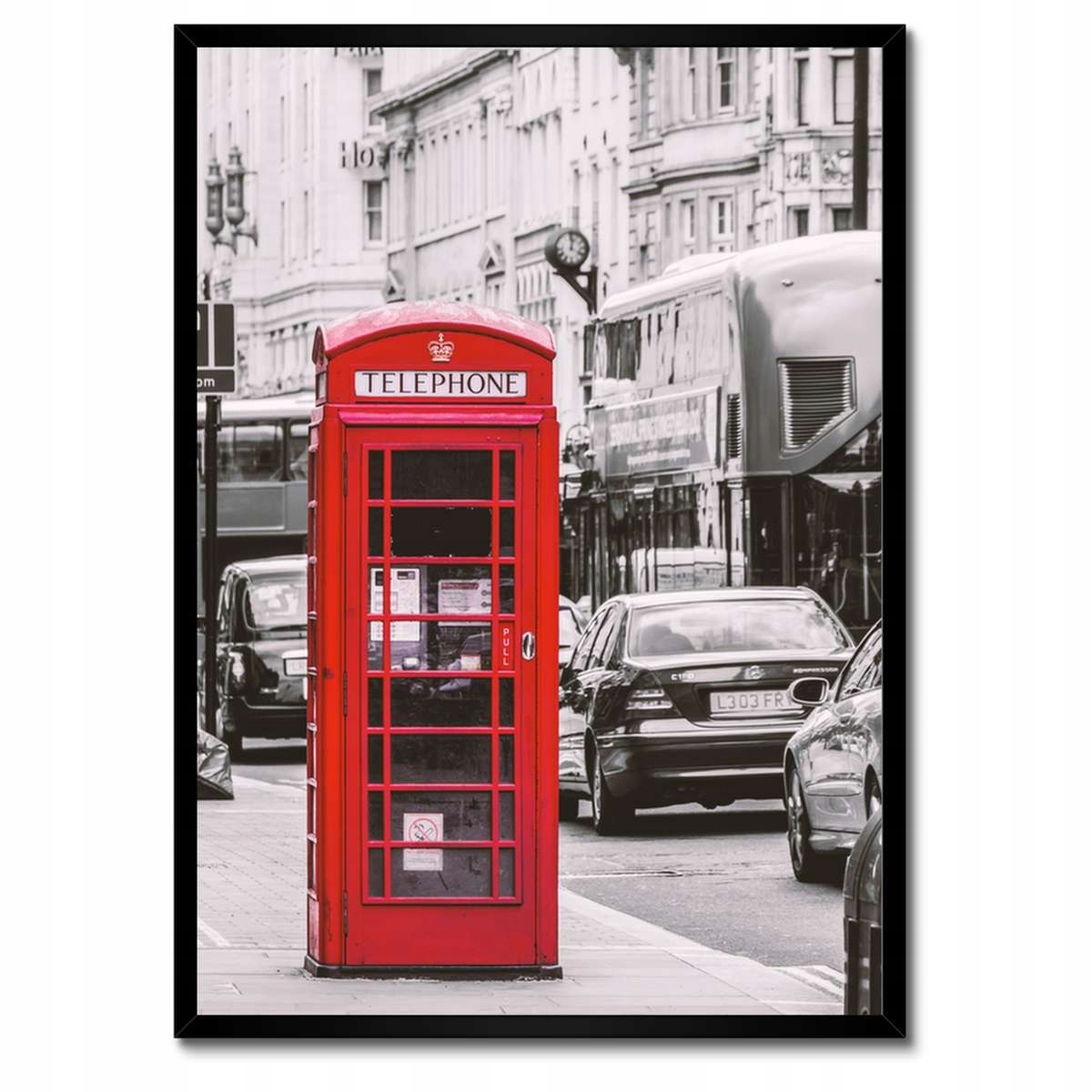 Plakáty v rámu 50x70 Londýn Velká Británie Uk