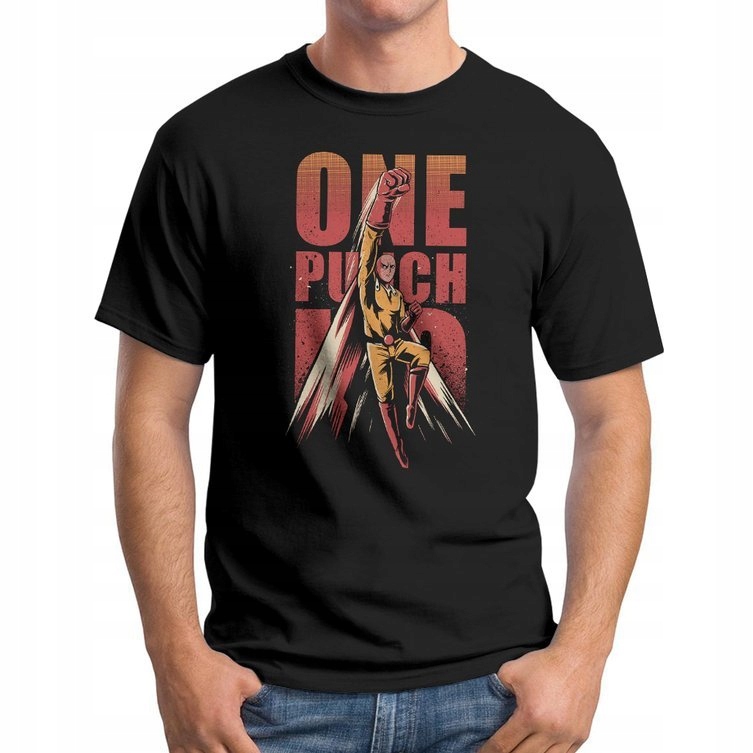 

Koszulka T-Shirt One Punch Ko Saitama L
