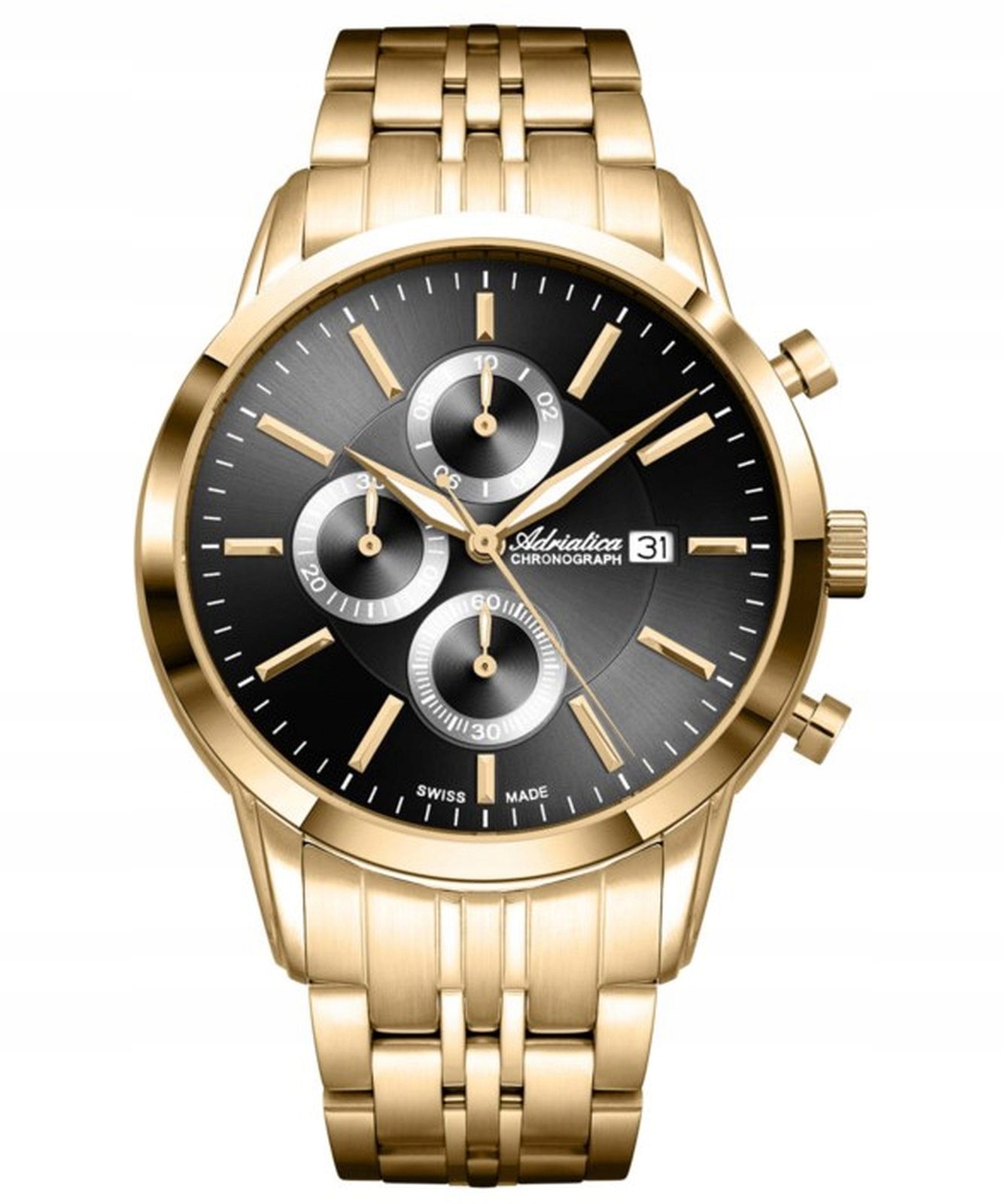 Pánské hodinky Adriatica Sapphire Chronograph