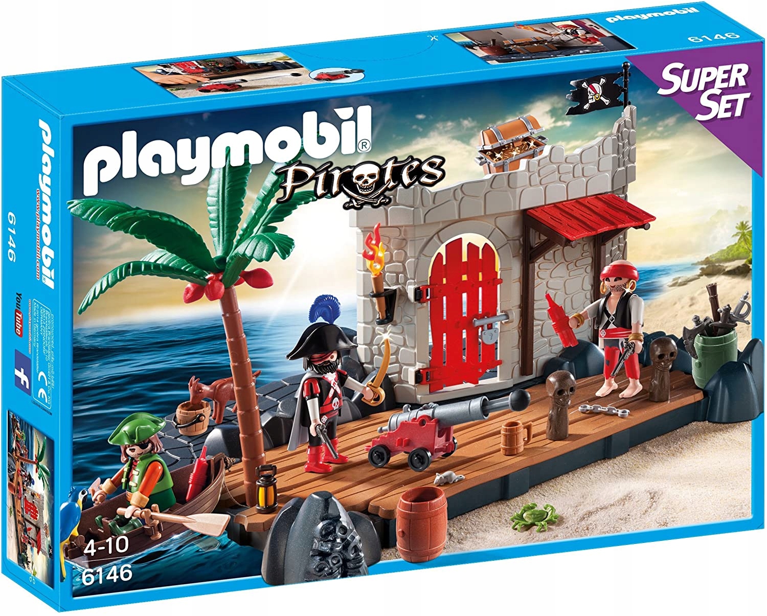 Playmobil 6146 Twierdza Piratów