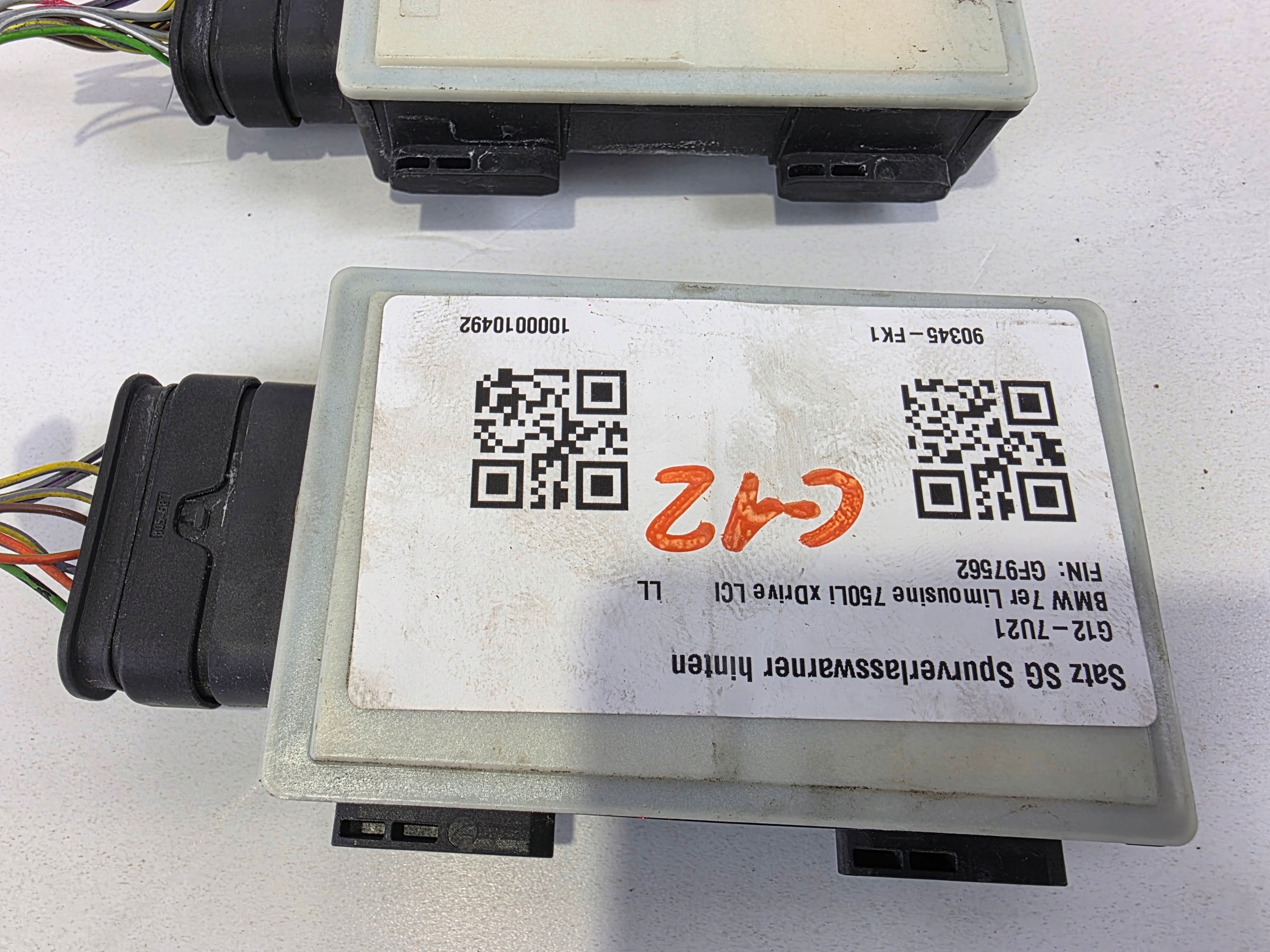 ASYSTENT changes supports BMW G12 6894440