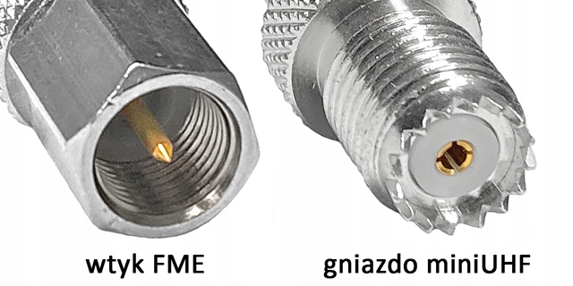 Adapter RF FME/wt-miniUHF/gn 50Ohm EAN (GTIN) 5905247260802
