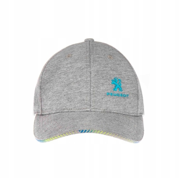 CZAPKA Z DASZKIEM PEUGEOT SZARA ORYGINALNA