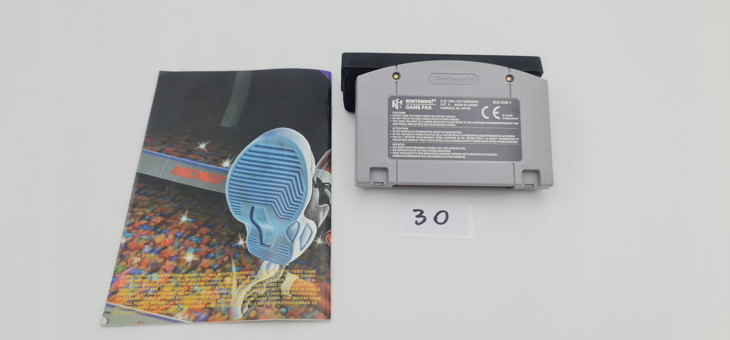 NINTENDO 64 NBA HANG TIME Platforma Nintendo 64