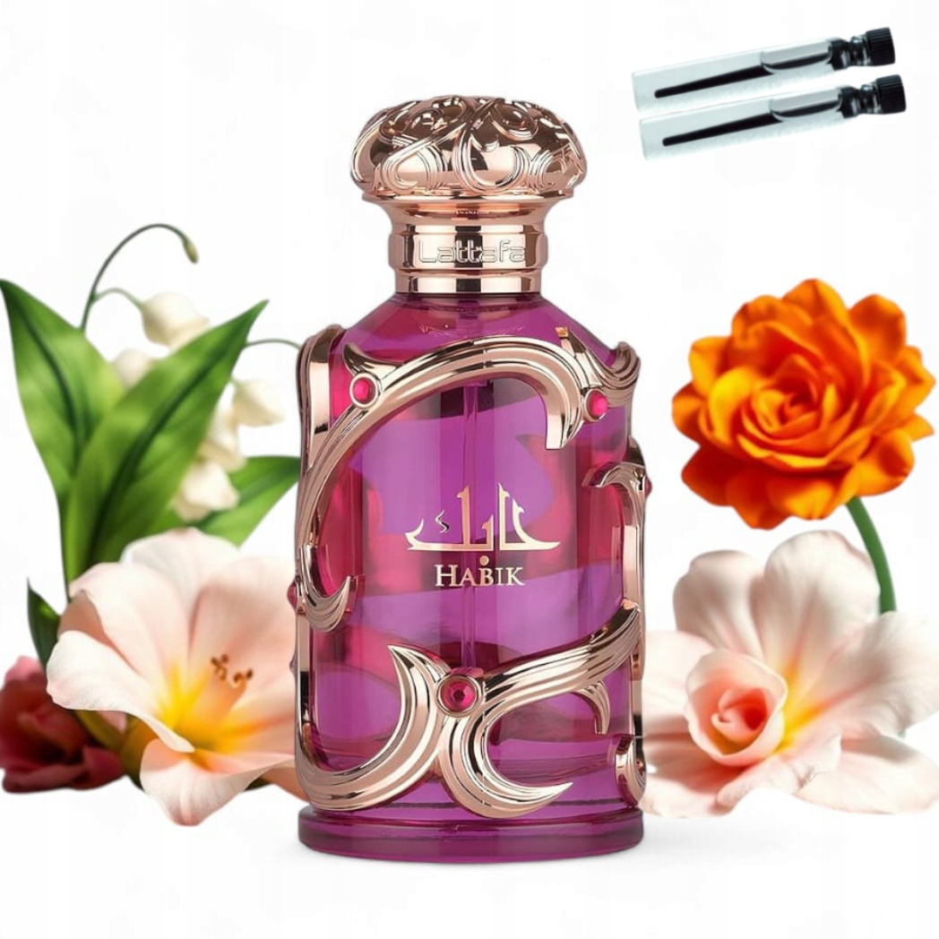 Parfém Habik pro ženy Lattafa 100ml 2 vzorky Dárek