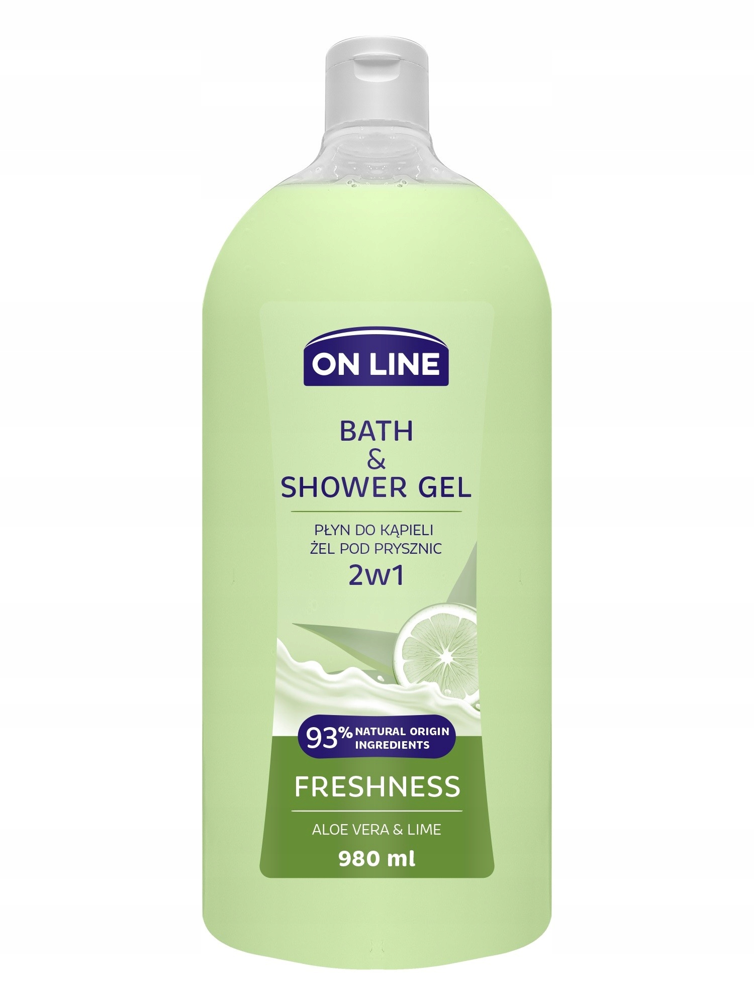 

Fs On Line Żel i Płyn d/kąp 980ml Freshness