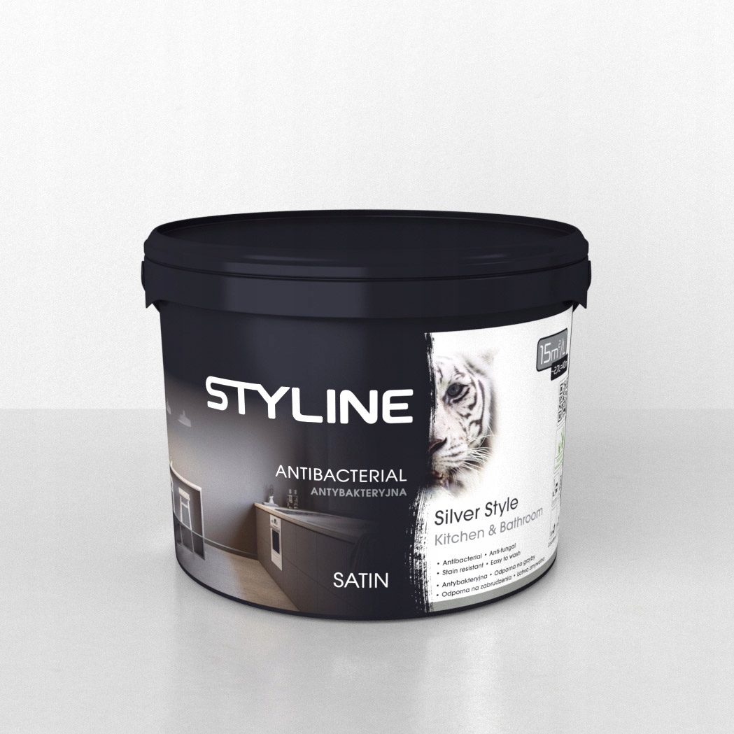 Bolix Styline Silver Style Kuchnia Łazienka 2,7l Biała Antybakteryjna