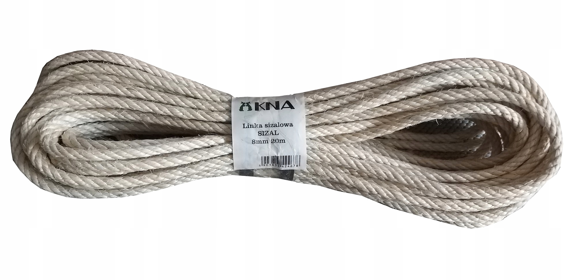 

20m Linka Sizalowa Sznurek Sizalowy 8mm Lina