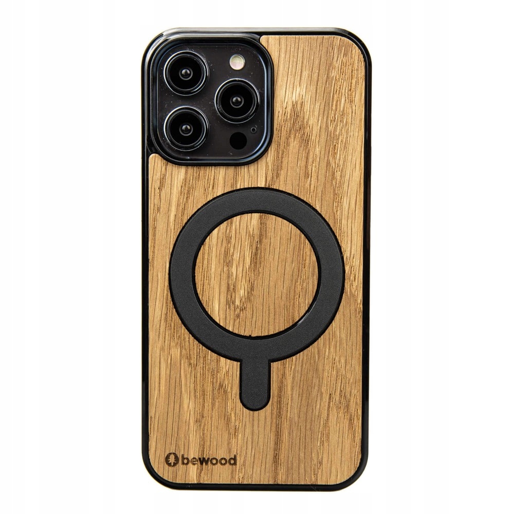 Dřevěné Pouzdro Bewood pro iPhone 15 Pro Max Dub s MagSafe