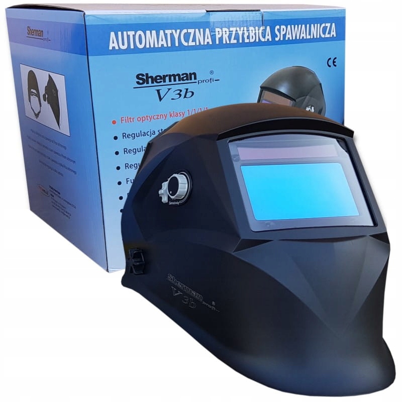 Przyłbica maska automatyczna samościemniająca Sherman Profi V3b