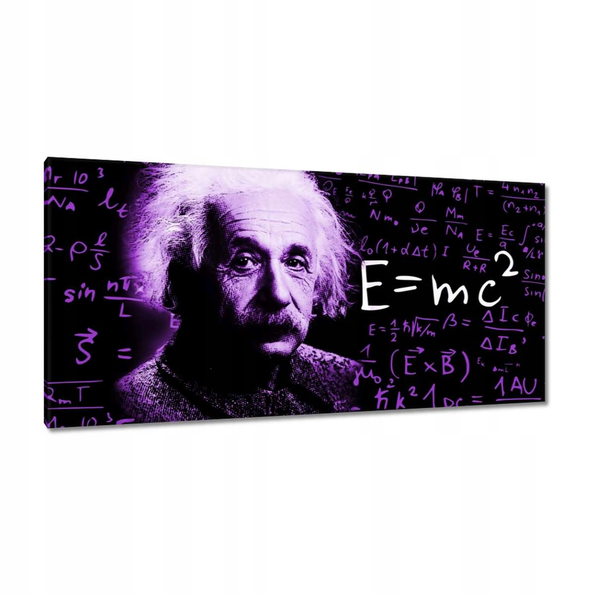 Obrazy 115x55 Fialový profesor
