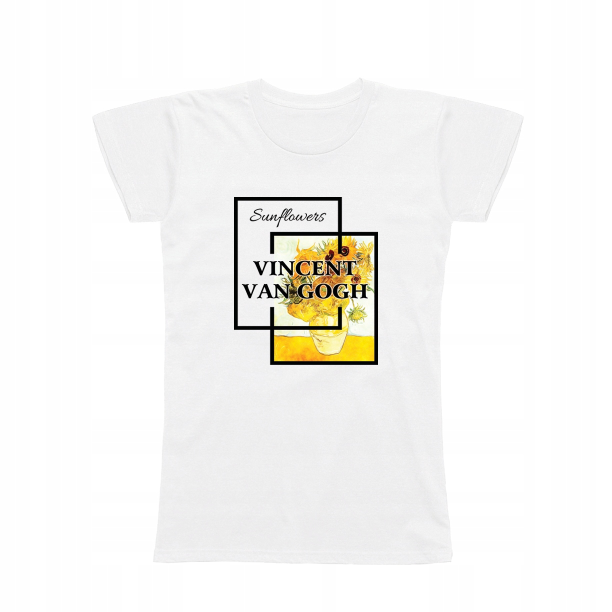 

M - Koszulka T-shirt Słoneczniki Van Gogh Art Sun