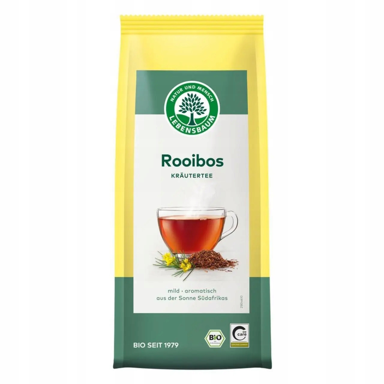 Čaj Rooibos Listový Bio 100 g Lebensbaum