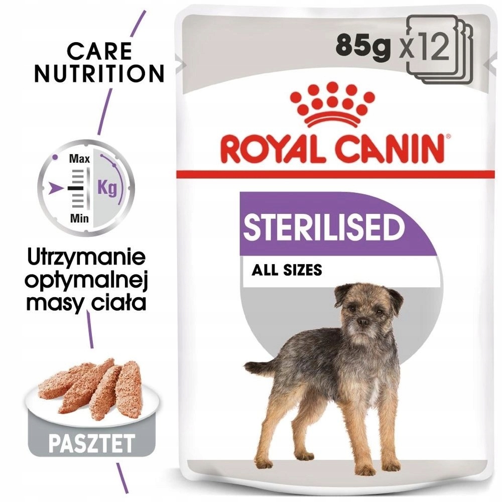 Royal Canin Ccn Sterilised Mini Paštika 12x85g