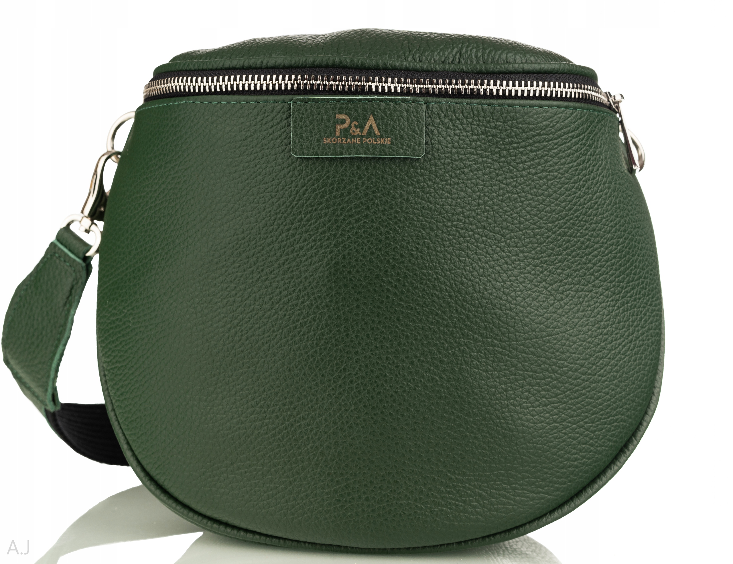 

Torebka Skórzana Damska Listonoszka Skóry Średnia