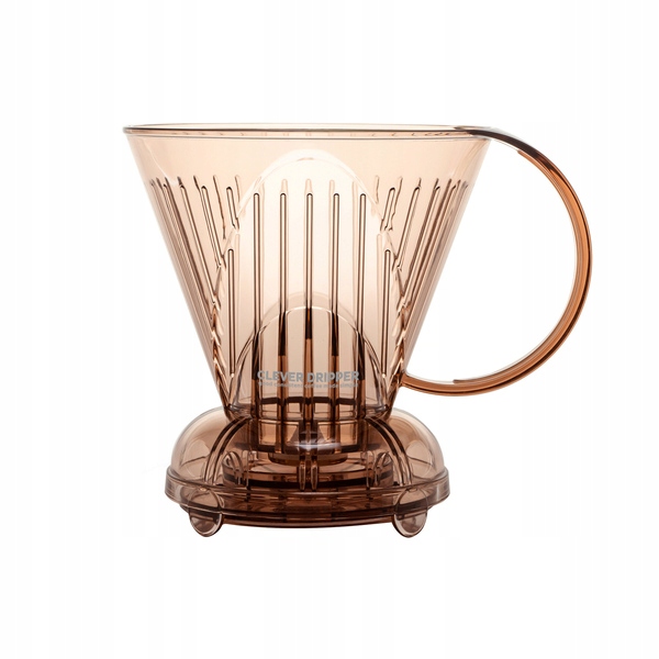Clever Dripper Zaparzacz L 500ml przezroczysty brązowy 100 filtrów