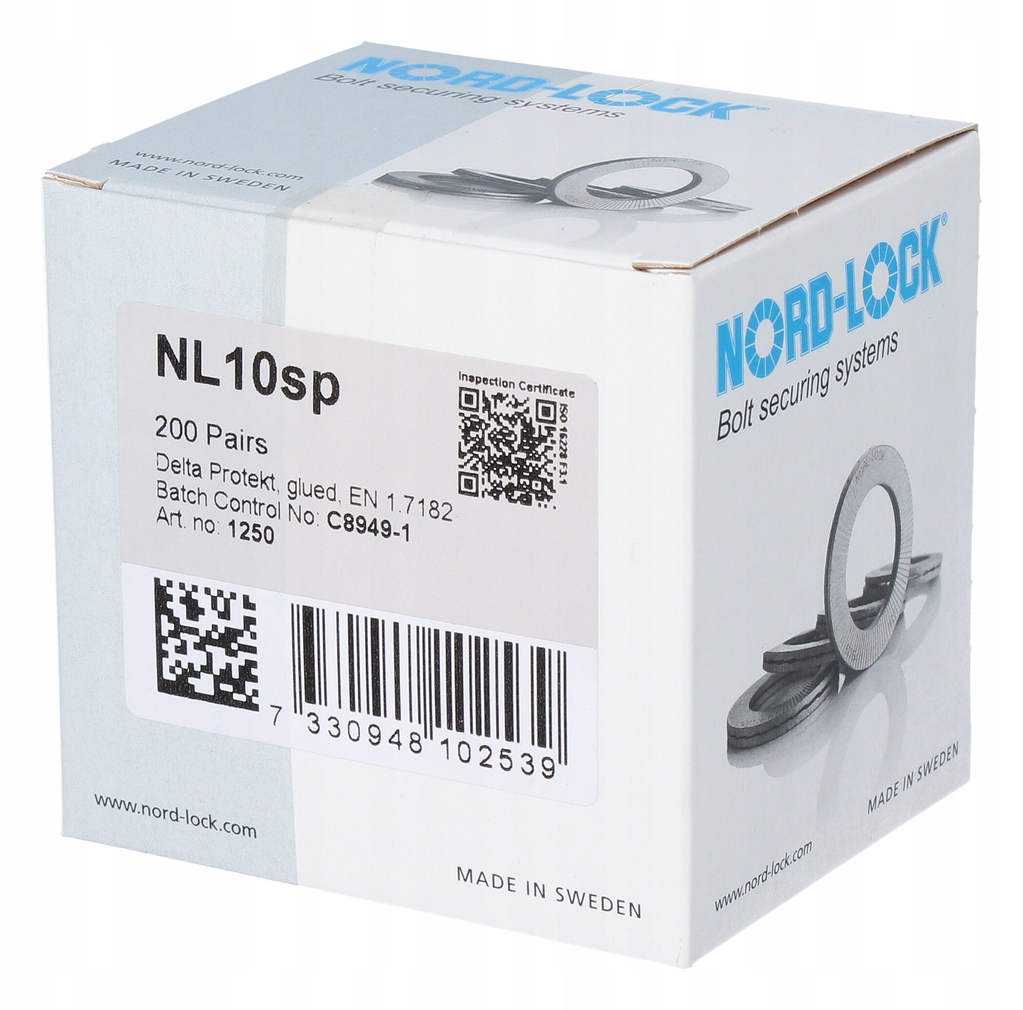 Podkładka samoklinująca NordLock M10 poszerzona (NL10sp) • Cena