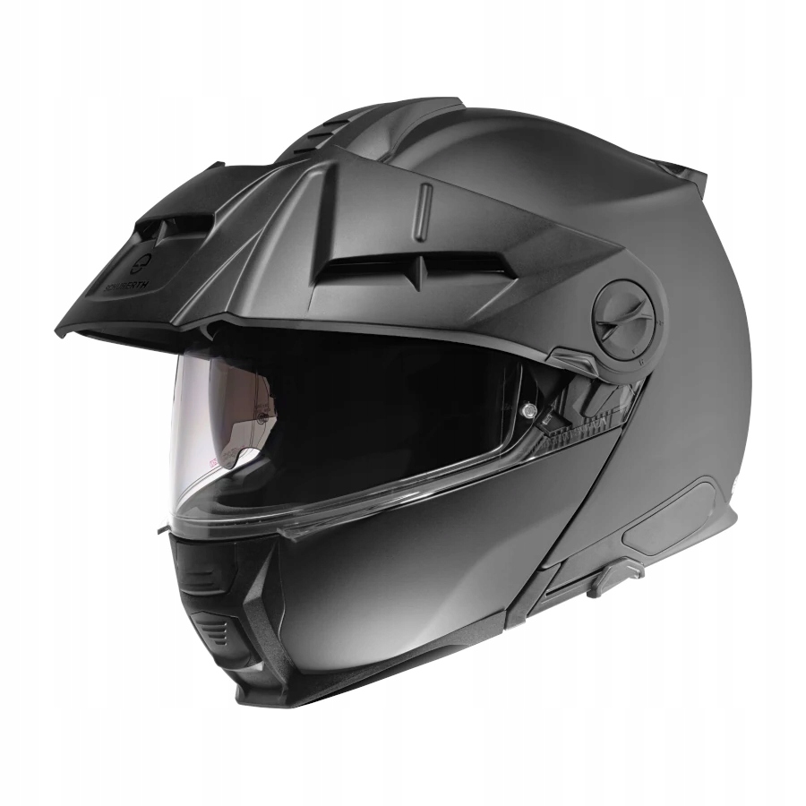 Čeľusťová Prilba Schuberth E2 Black Matt Adventure So Strieškou A Blendou, veľkosť L