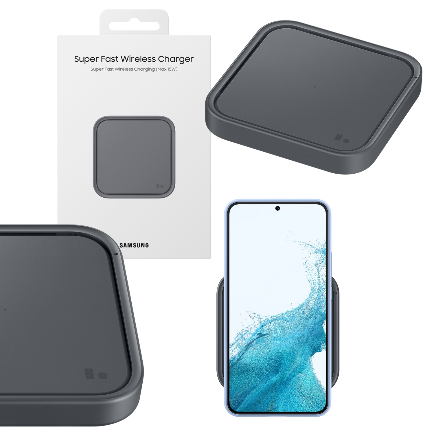 Malá Indukční Nabíječka Samsung 15W Originální Slim