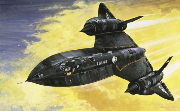 Italeri Italeri SR-71 Blackbird s dronem
