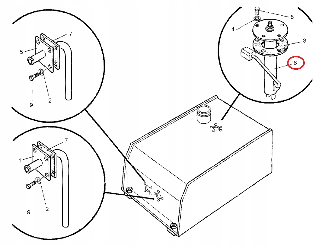 CZUJNIK POZIOMU PALIWA PLYWAK CAT TH62 TH63 8I3814 Machine type Excavator Backhoe loader Loader
