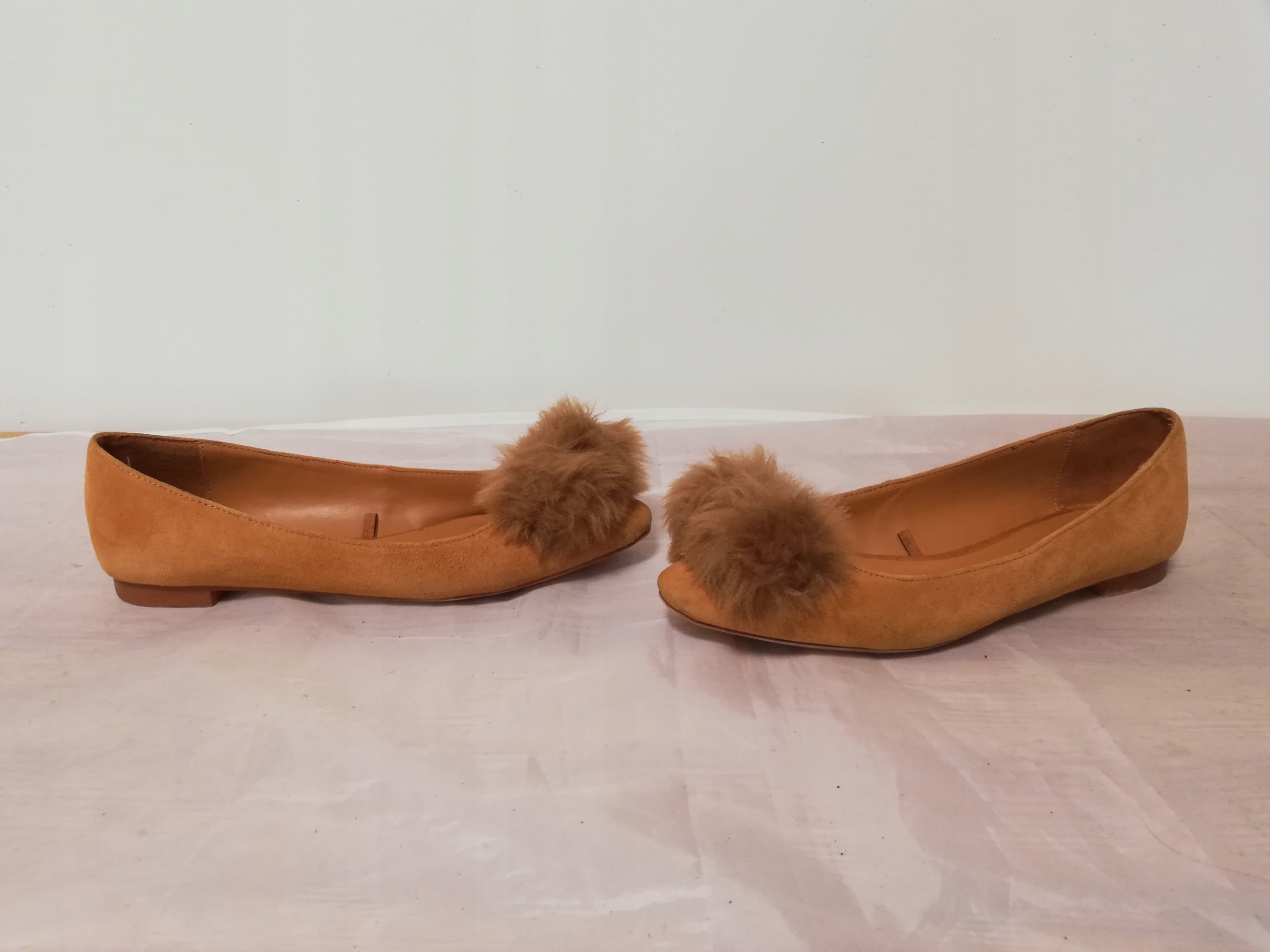 Buty Baleriny Zara Basic r. 35 dł wkł 23 cm Model Zara