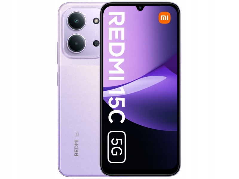 Smartfon Xiaomi Redmi 15C 5G 4/256GB 6.9" 120Hz Fioletowy