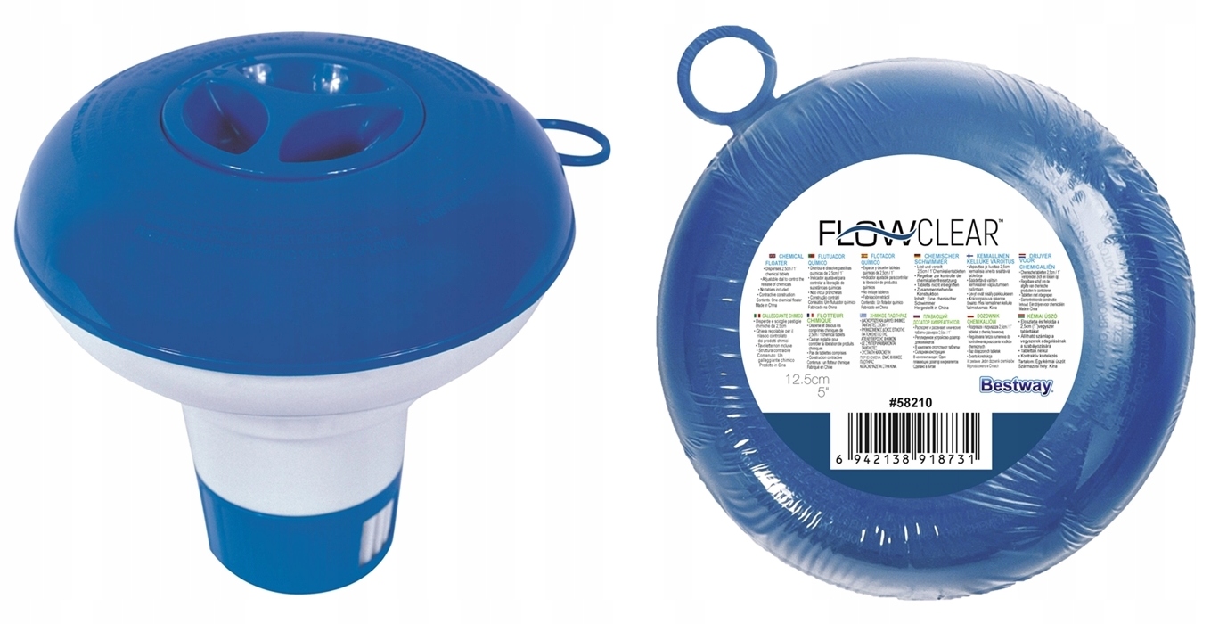 

Bestway Pływak Dozownik Chemii Basenowej 58210
