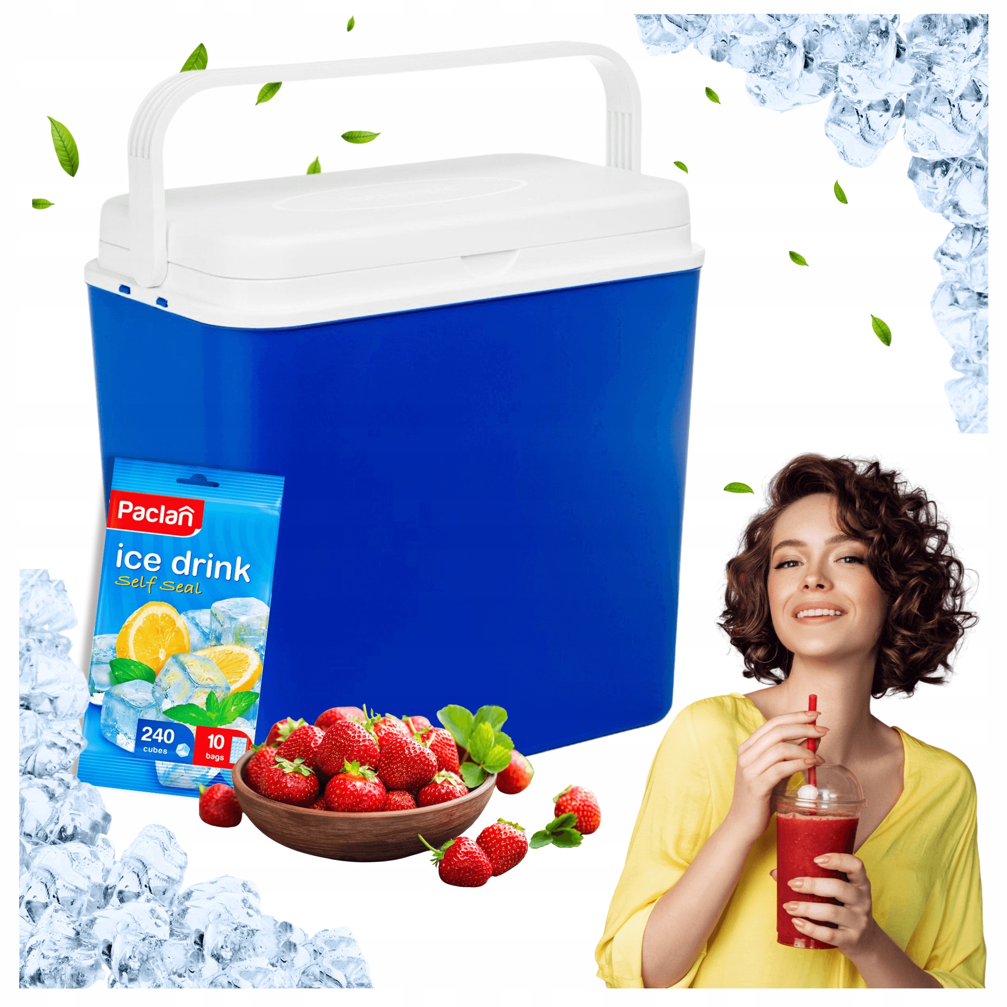 Lodówka turystyczna pasywna Atlantic na wkłady 24l