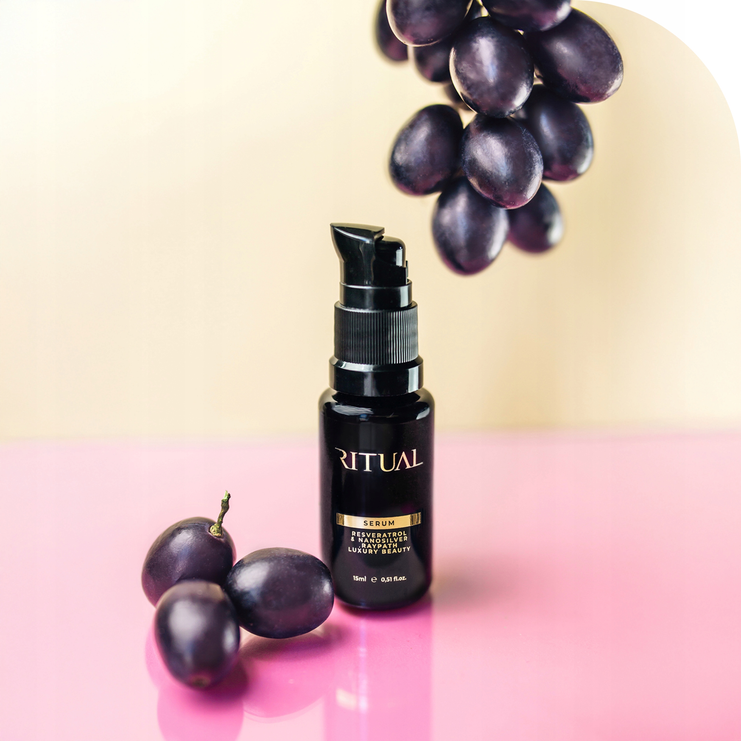 RAYPATH Serum Pod Oczy Resveratrol 15ML Nanosrebro Regeneruje Ritual Marka Raypath