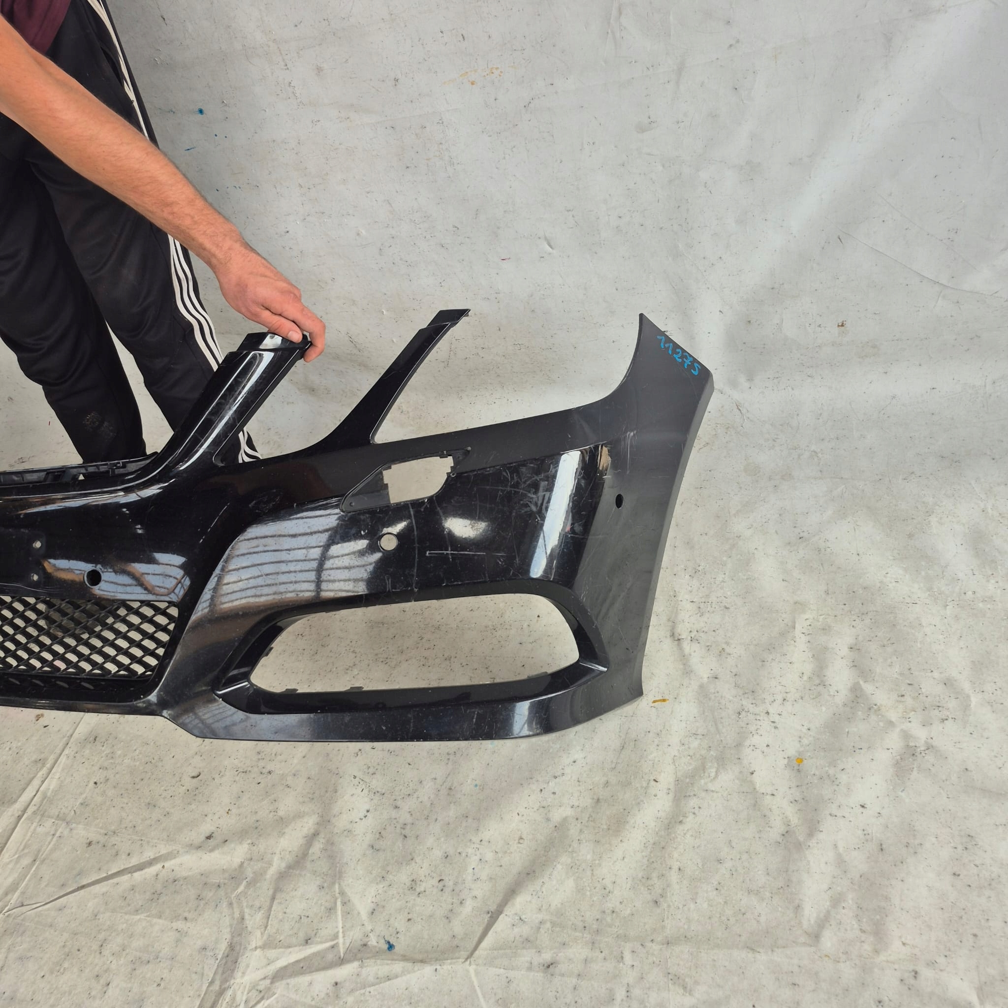 MERCEDES E-KLASA W212 AVANTGARDE 09-13 bumper front front washer PDC