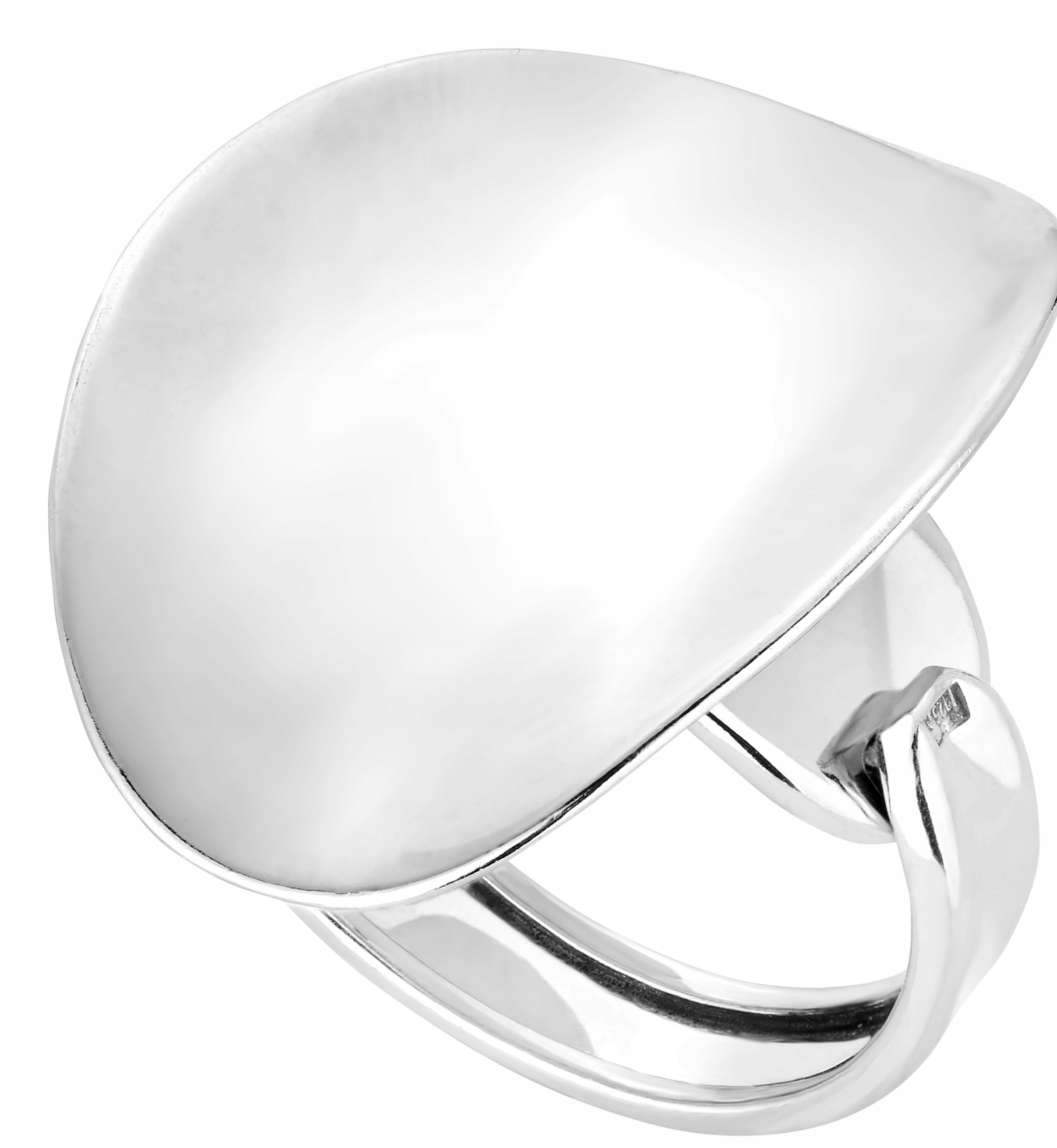 Stříbrný Prstýnek Samotného Stříbro, Nastavitelný Vel 12