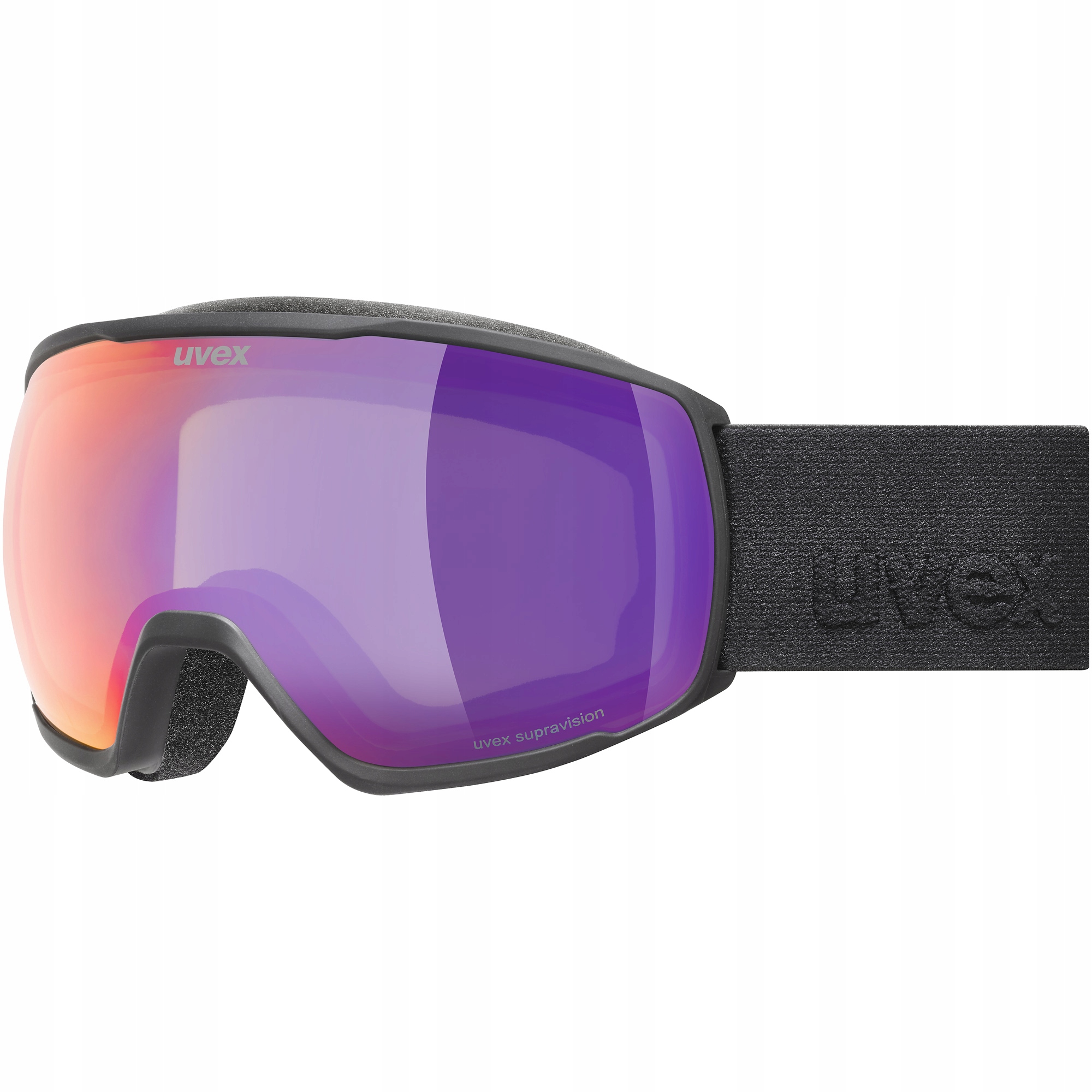 Lyžařské brýle Uvex Victorious Fm black matt mirror ruby S2