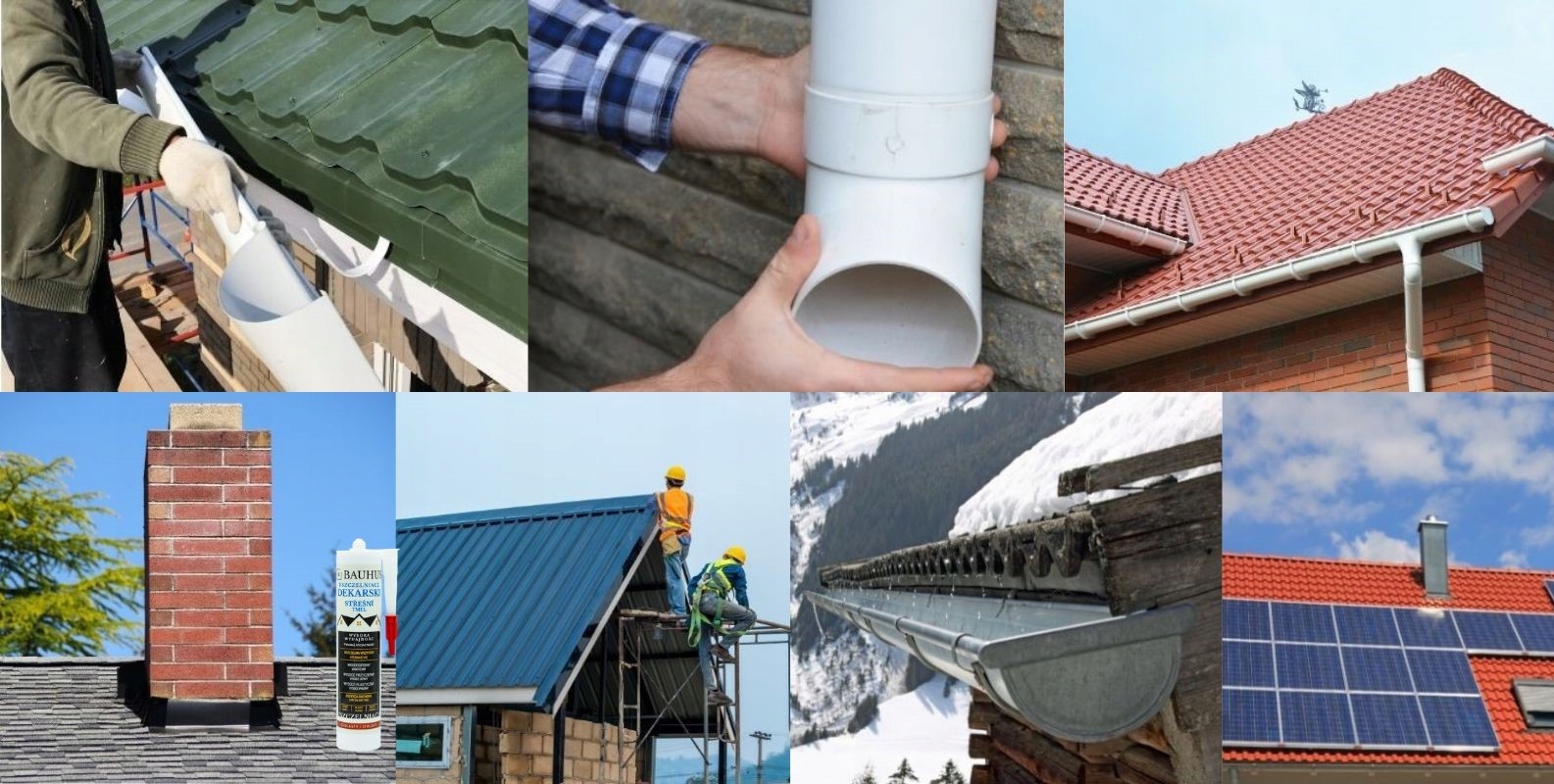 Uszczelniacz dekarski Silikon CEGLASTY do DACHÓW RYNIEN brązowy czerwony Stan opakowania oryginalne