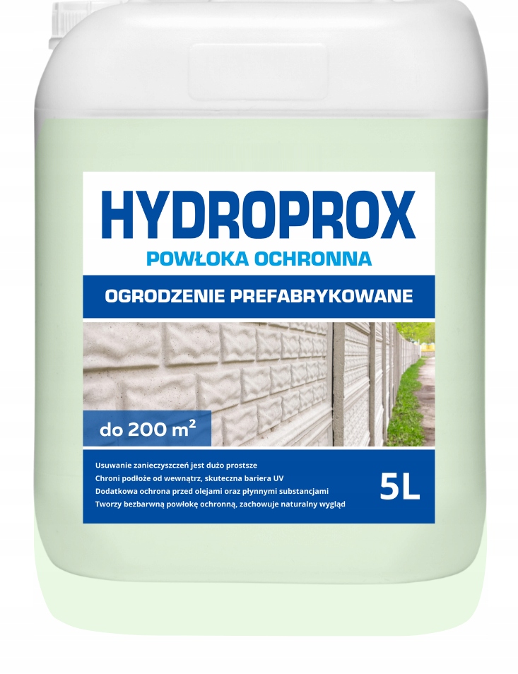 Hydroprox Ochranný Povlak Oplocení Prefabrikovaný 5L