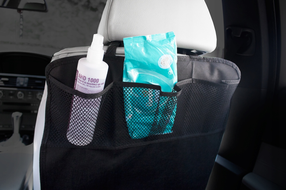 ORGANIZER OSŁONA NA TYŁ FOTELA MATA OCHRONNA PRZED ZABRUDZENIEM BRUDEM Model AGMI