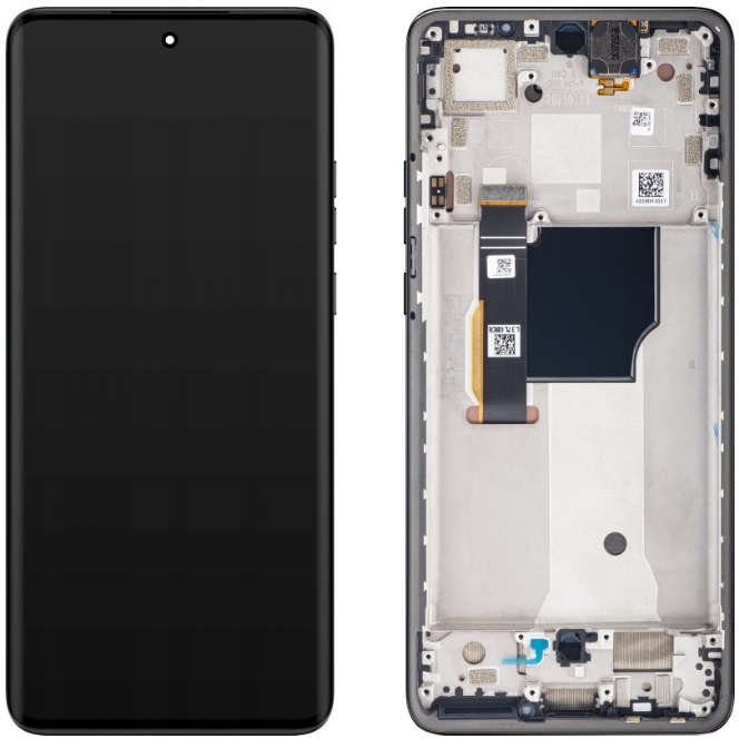 100% Originální LCD displej Motorola Edge 40 Neo XT2307 Černý