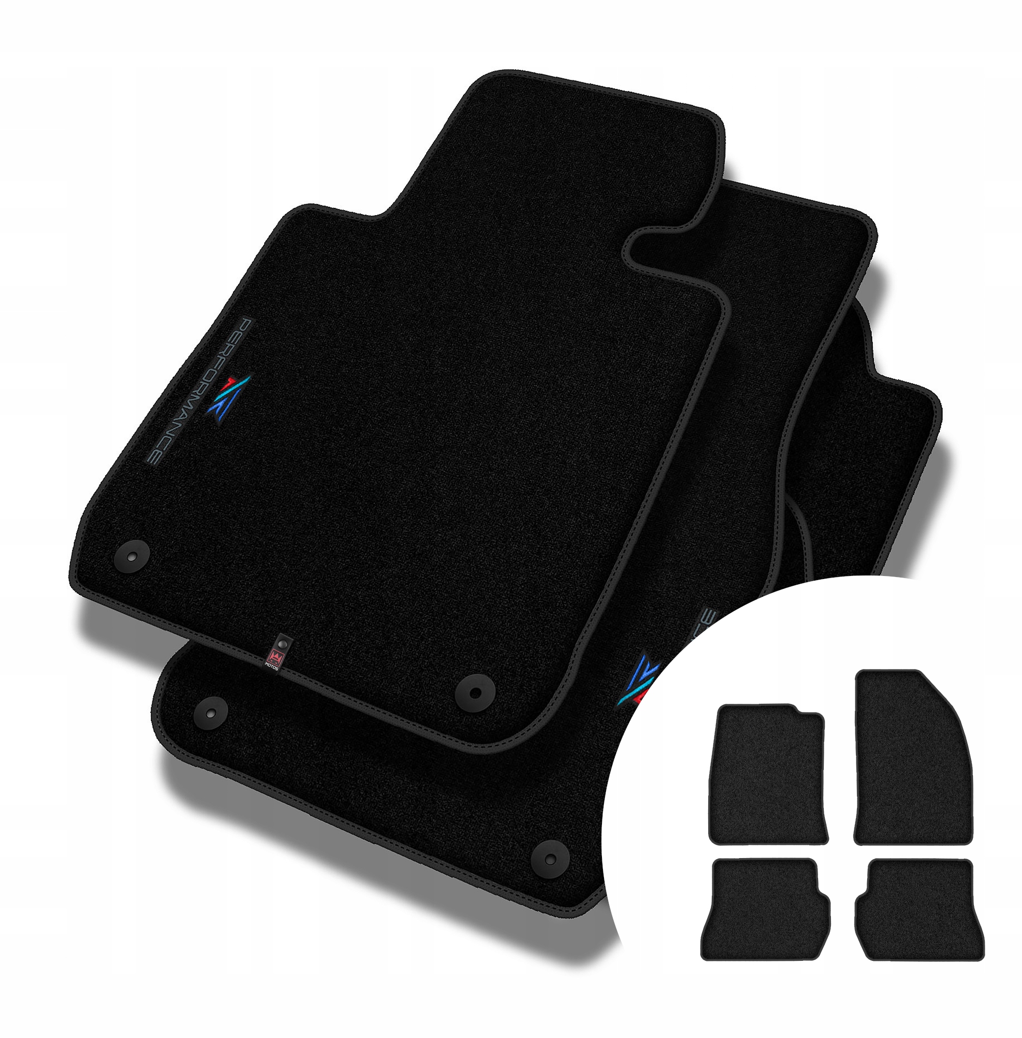 Velúrové koberčeky Performance Premium pre Ford Fiesta V 2002-2005
