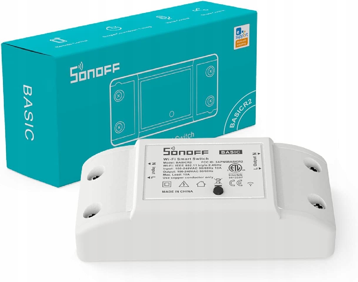 

Inteligentny przełącznik WiFi Basic R2 Smart Home