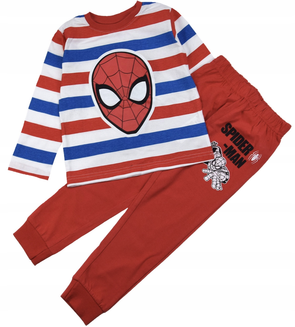 

Piżama Piżamka Bawełna Spiderman Paseczki 128