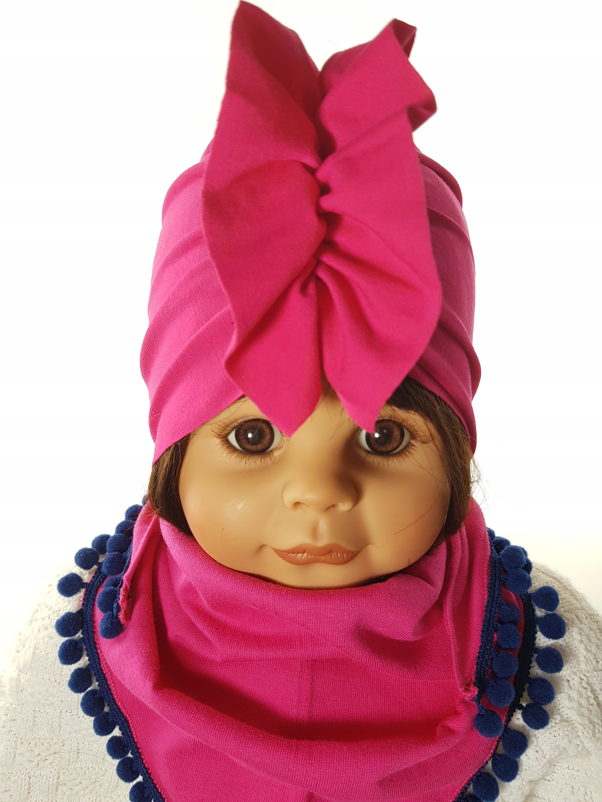 

Szeroka Opaska Turban Wachlarz 1-9 Lat 15 Kolorów