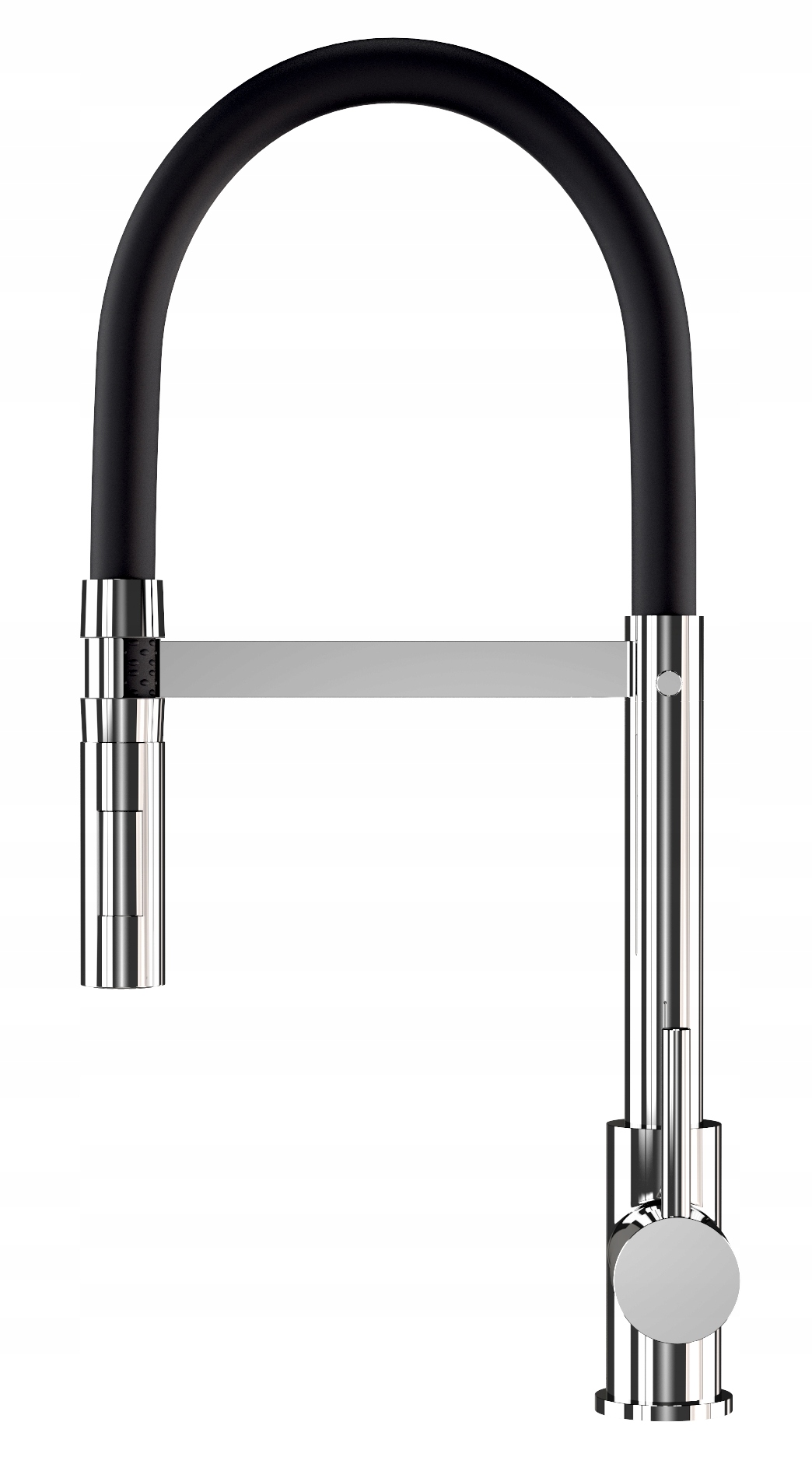 Kuchynská Batéria Vento Flexibilná Výtoková Súprava Chróm Drez Kohútik