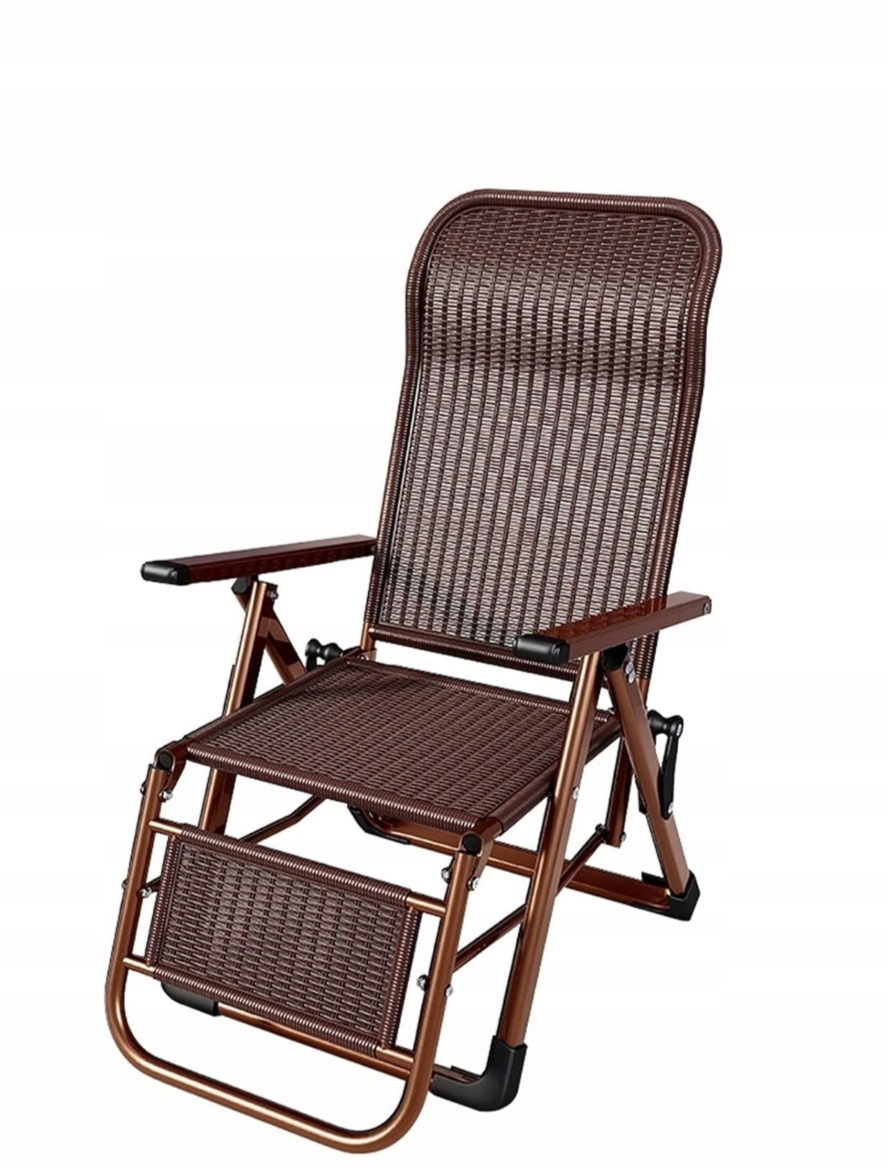 Ratanové Křeslo Do Zahrady Na Balkon Terasu 4-POLOHOVÉ