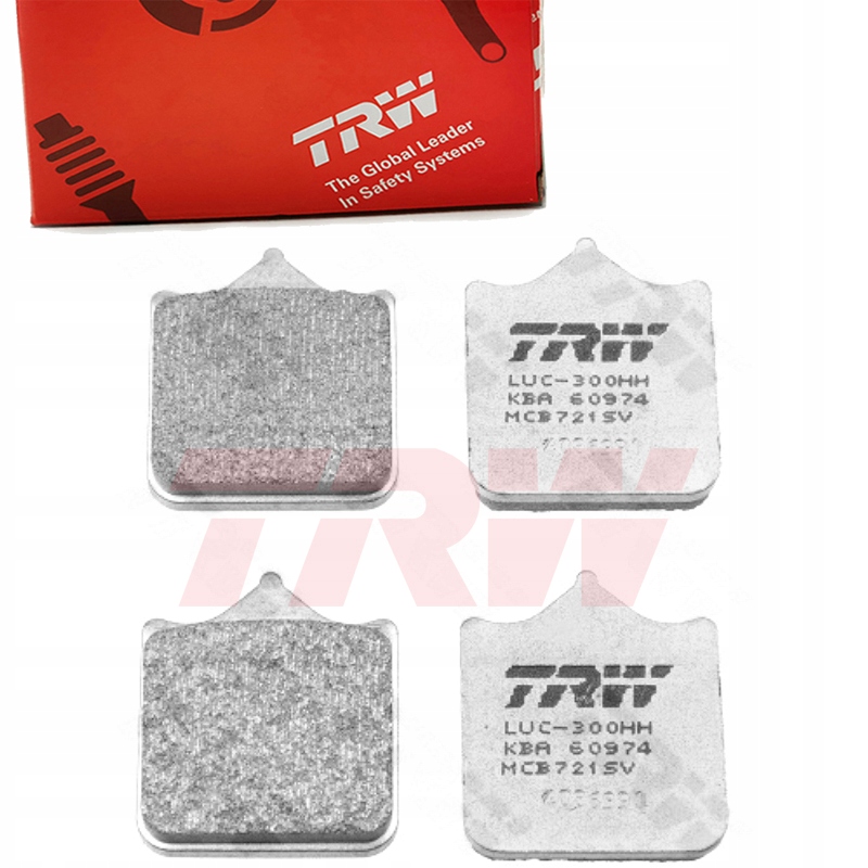 ICNT/MCB721SV/ZAPS - Тормозные колодки TRW для APRILIA RSV 1000