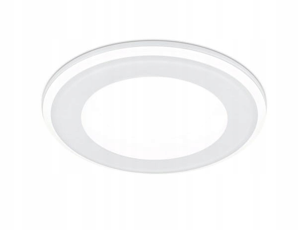 Bodová zapuštěná lampa bílá moderní kulatá 15 cm teplá barva Trio
