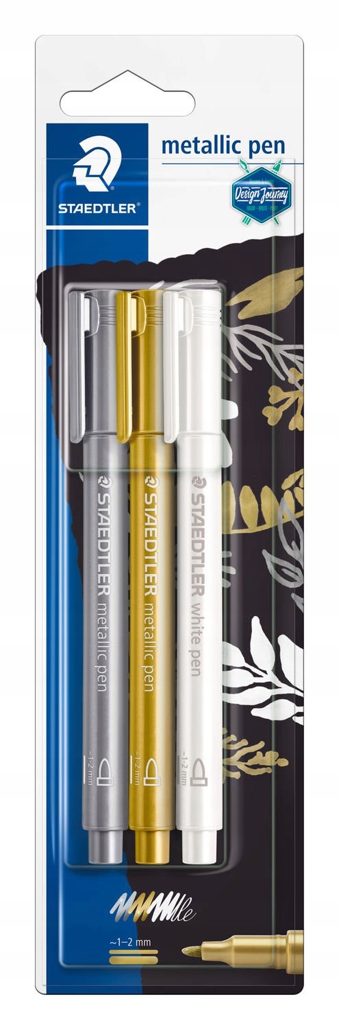 

Markery metaliczne Staedtler 1-2 mm, 3 szt.