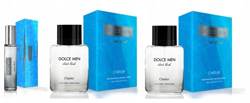 Chatler Dolce Men About Blush 2x100ml 30ml Edp Set