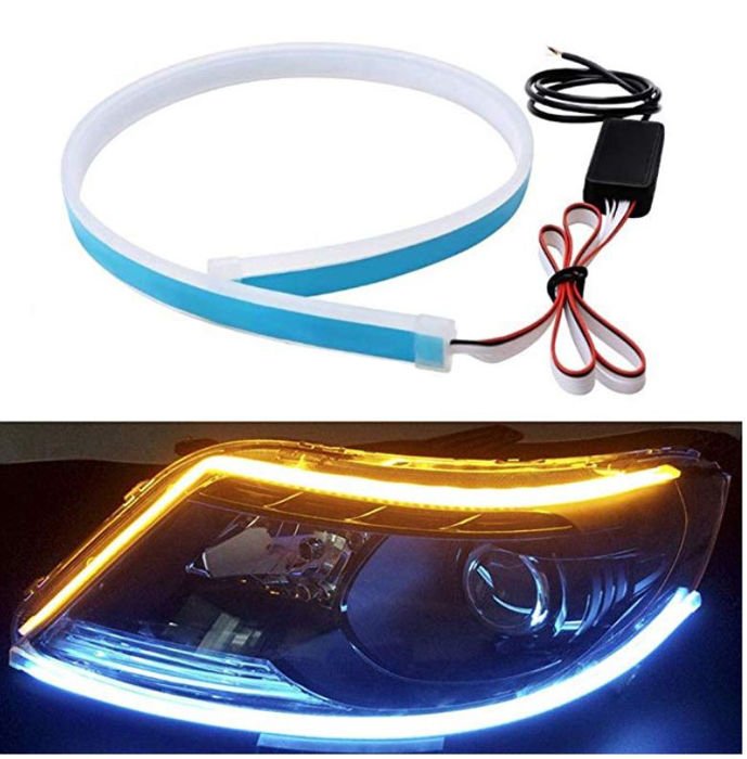 TAŚMA LED DRL PŁYNĄCY DYNAMICZNE KIERUNKOWSKAZ 60c