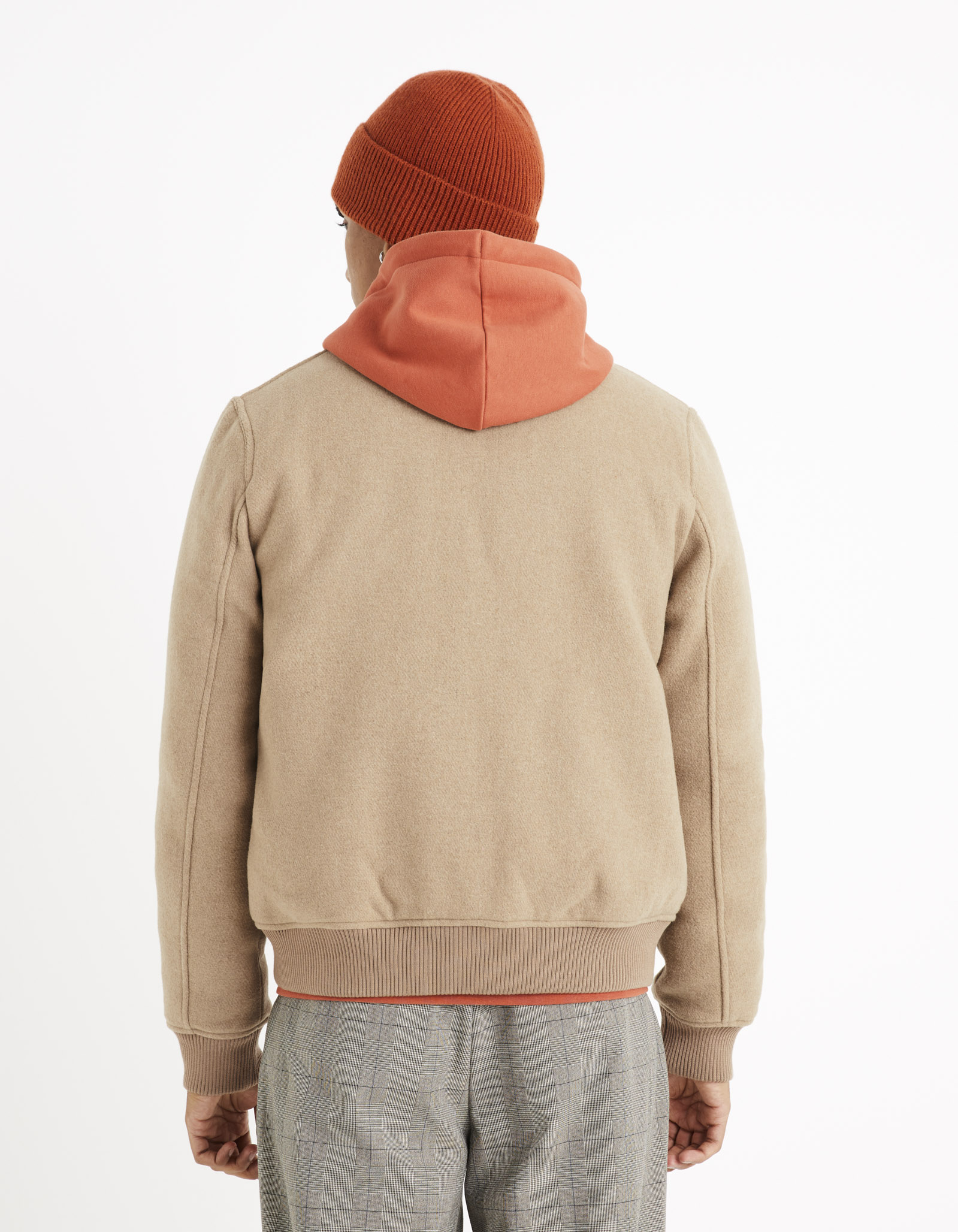 Celio Vlněný bomber Cubeauty