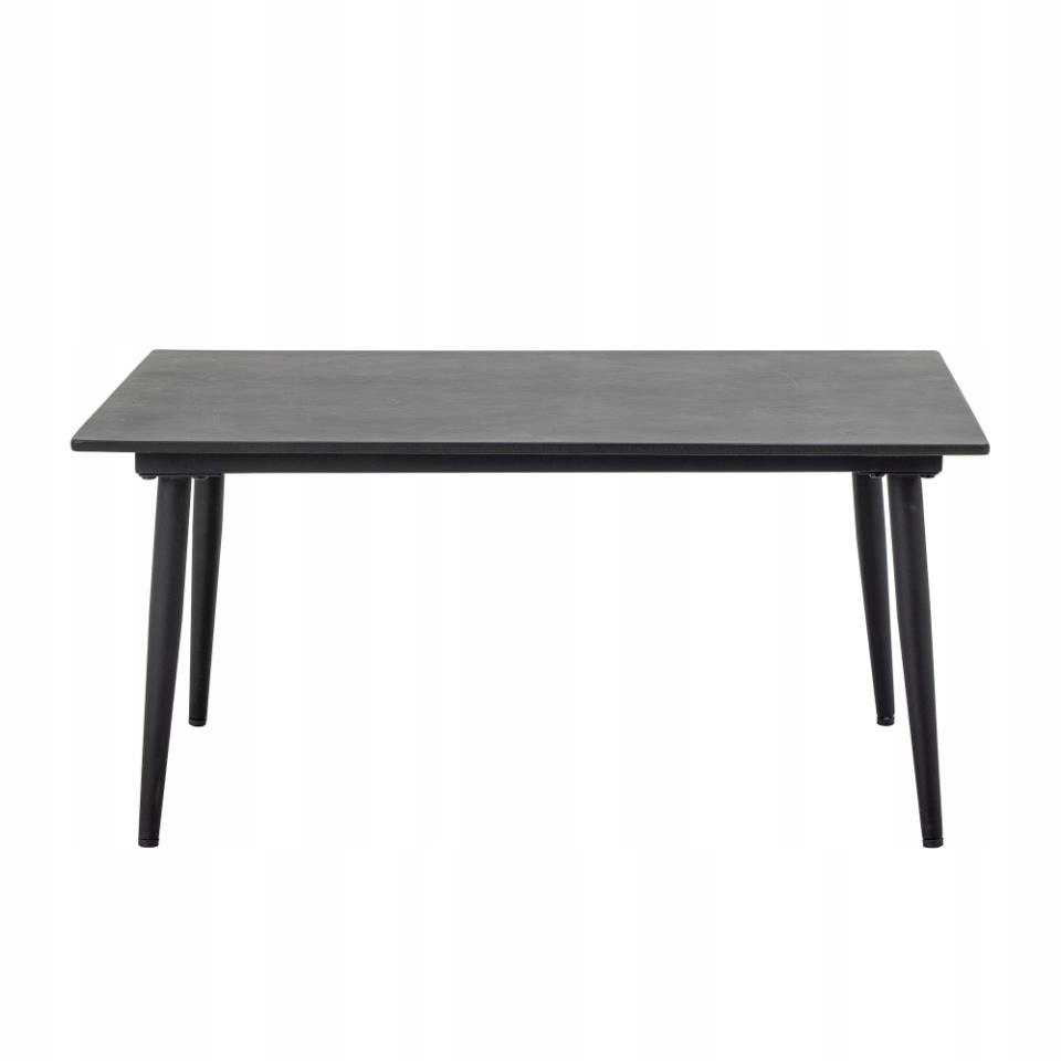 Bloomingville Pavone Záhradný konferenčný stolík 90 cm čierny